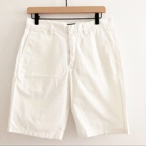 J. Crew Club Bermuda Walking Shorts White